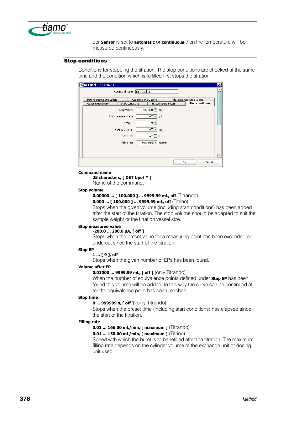 Metrohm tiamo 1.3 Manual User Manual | Page 402 / 893