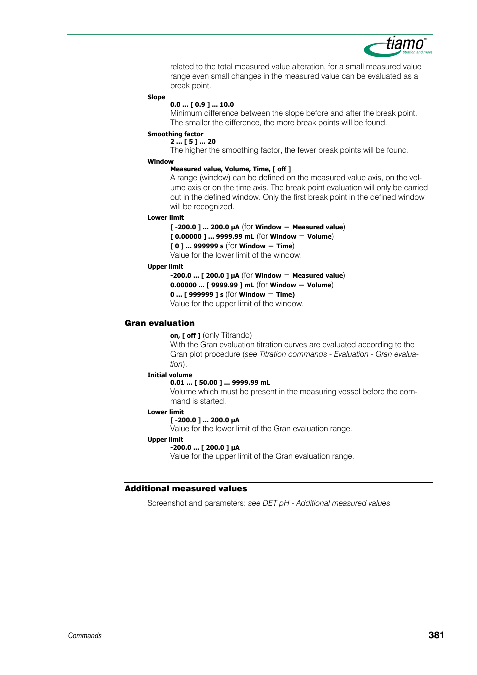 Metrohm tiamo 1.3 Manual User Manual | Page 407 / 893