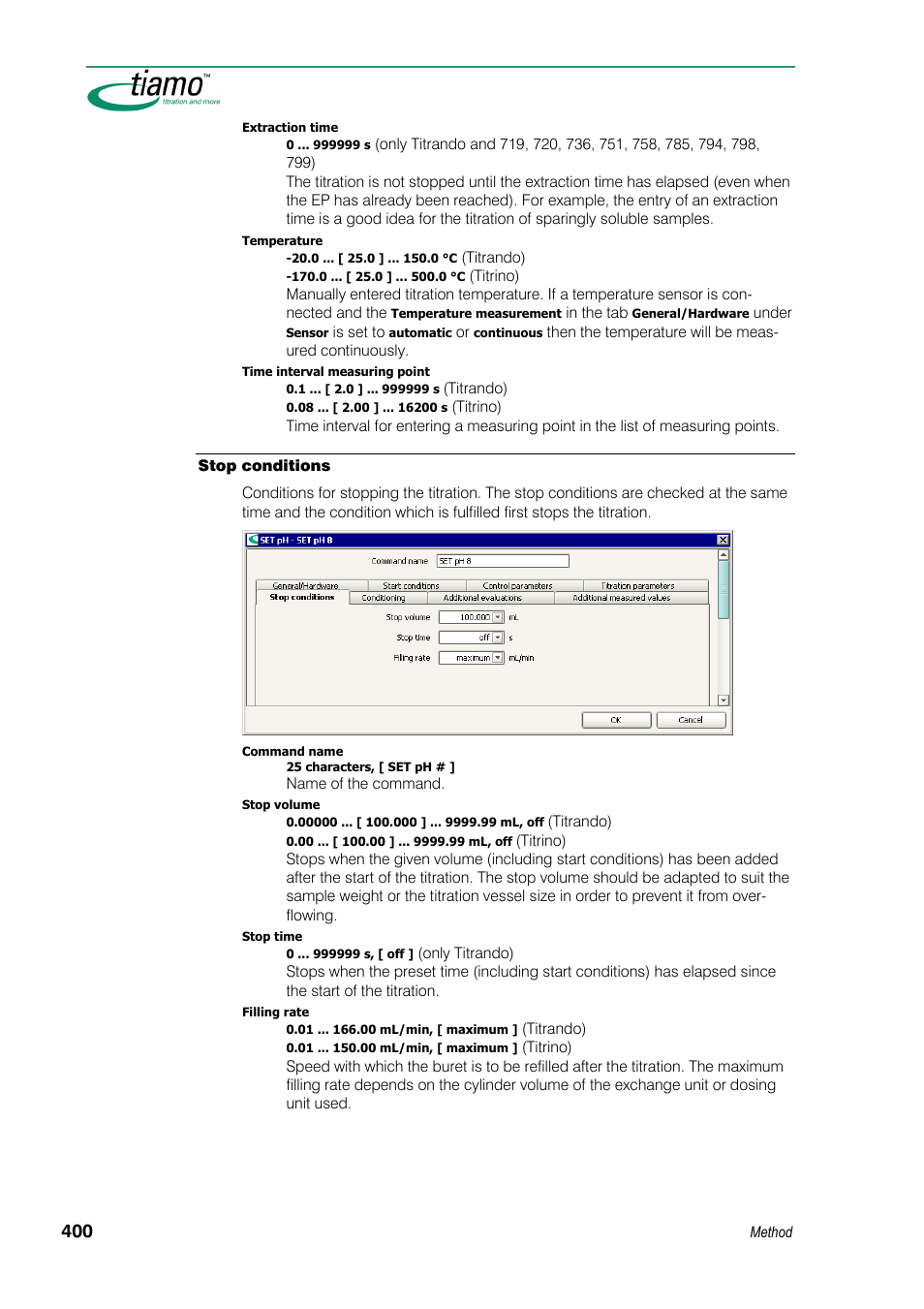 Metrohm tiamo 1.3 Manual User Manual | Page 426 / 893