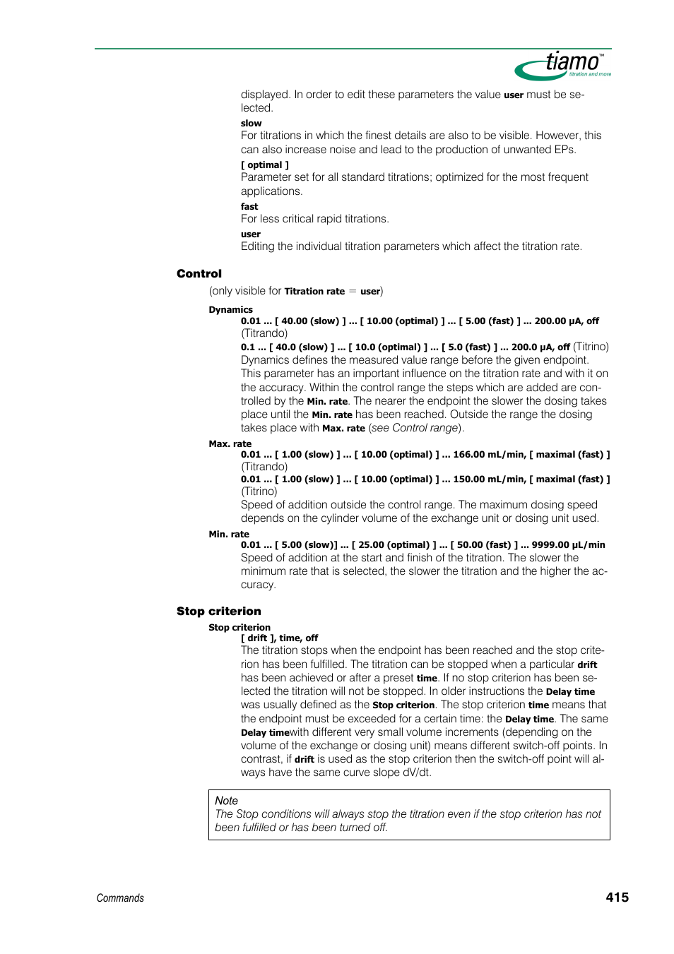 Metrohm tiamo 1.3 Manual User Manual | Page 441 / 893