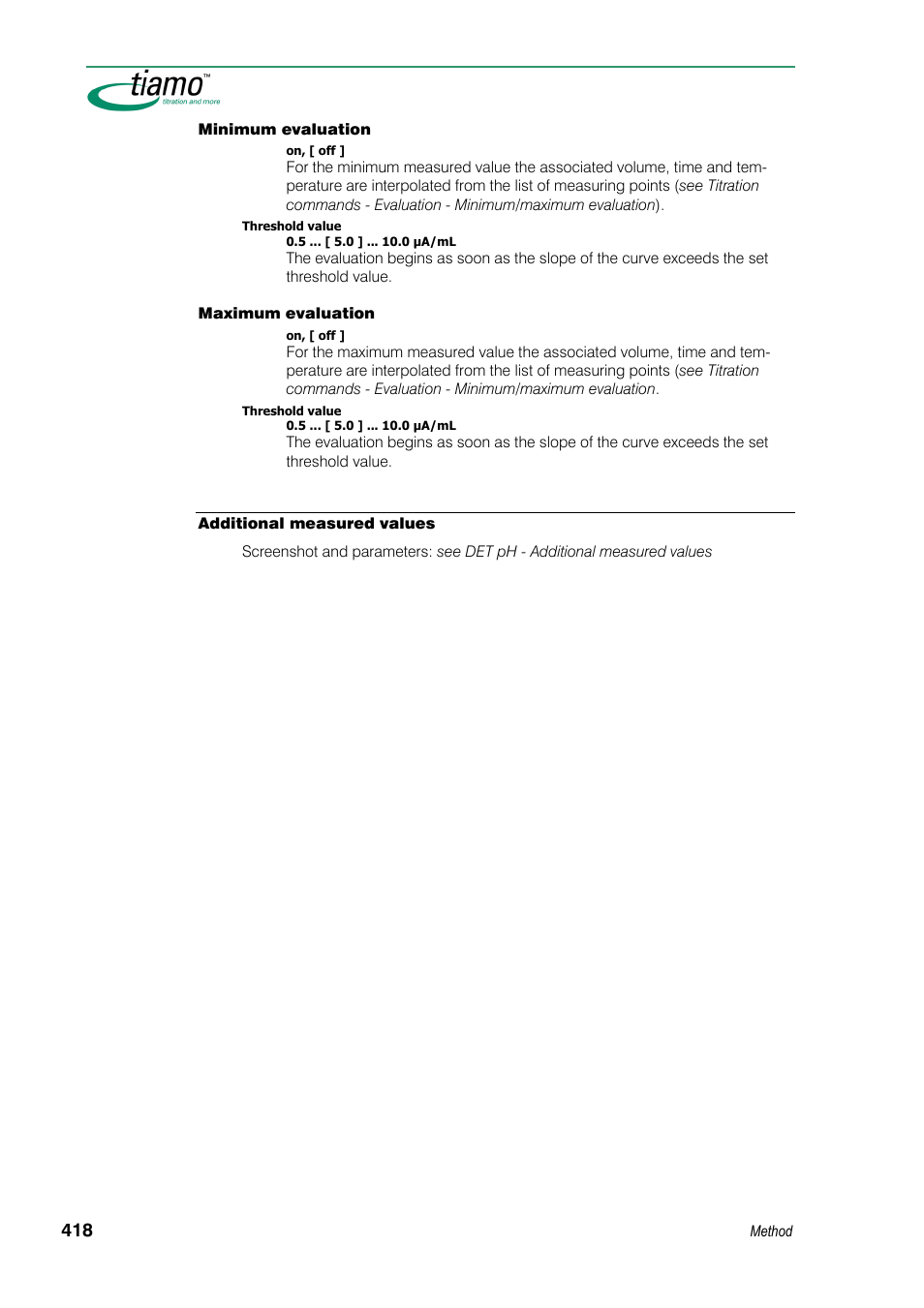 Metrohm tiamo 1.3 Manual User Manual | Page 444 / 893