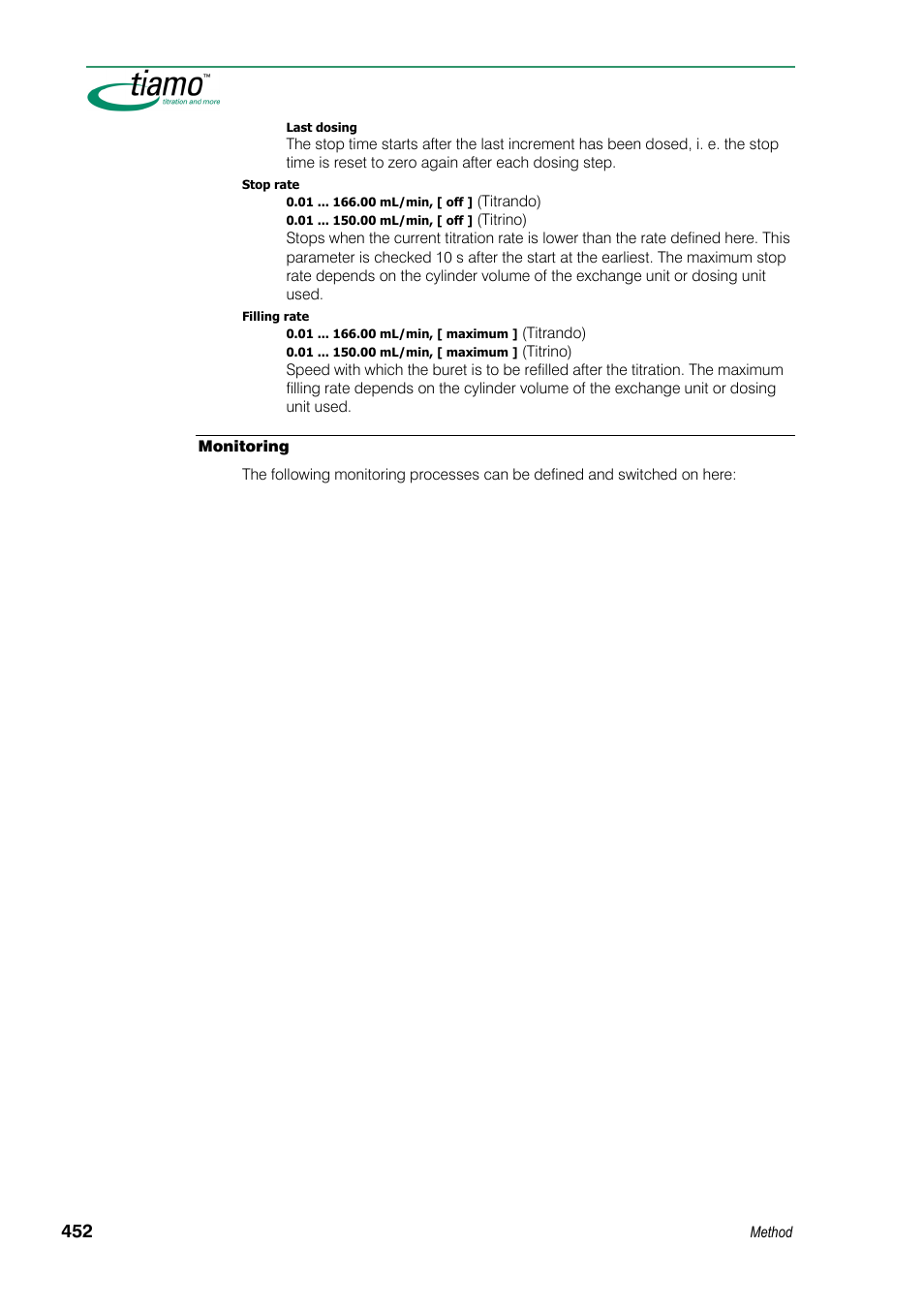 Metrohm tiamo 1.3 Manual User Manual | Page 478 / 893