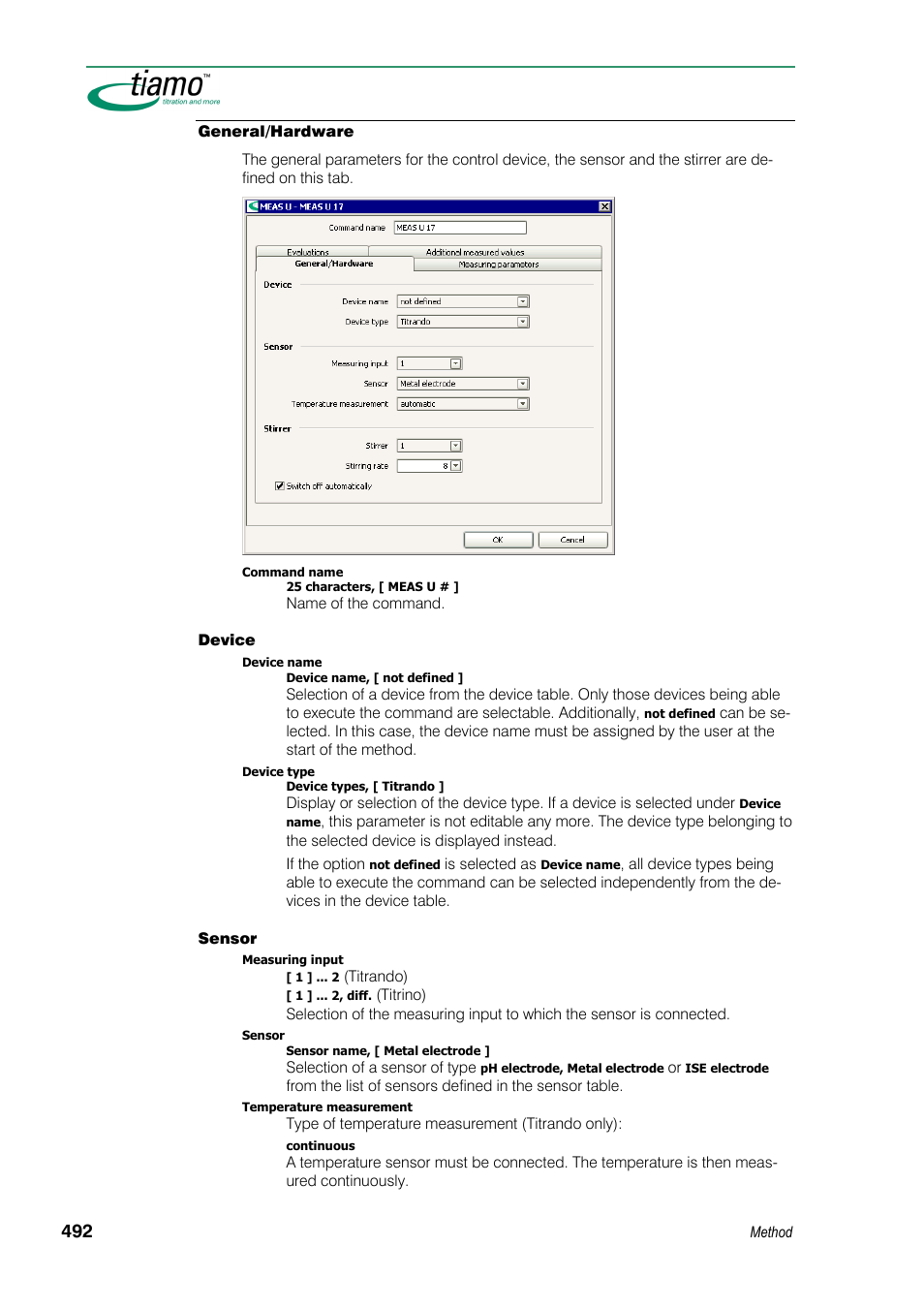 Metrohm tiamo 1.3 Manual User Manual | Page 518 / 893