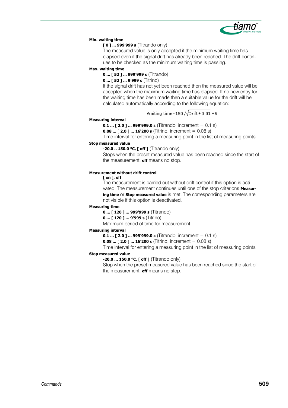 Metrohm tiamo 1.3 Manual User Manual | Page 535 / 893