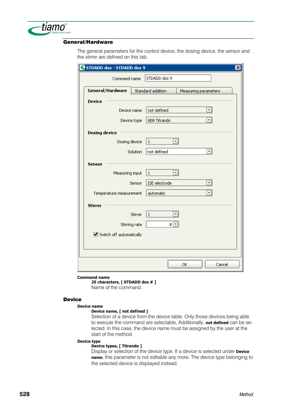 Metrohm tiamo 1.3 Manual User Manual | Page 554 / 893