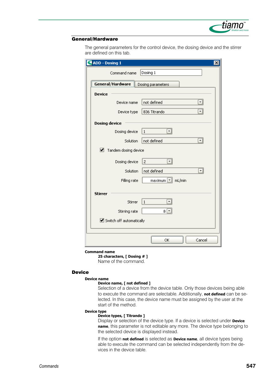 Metrohm tiamo 1.3 Manual User Manual | Page 573 / 893