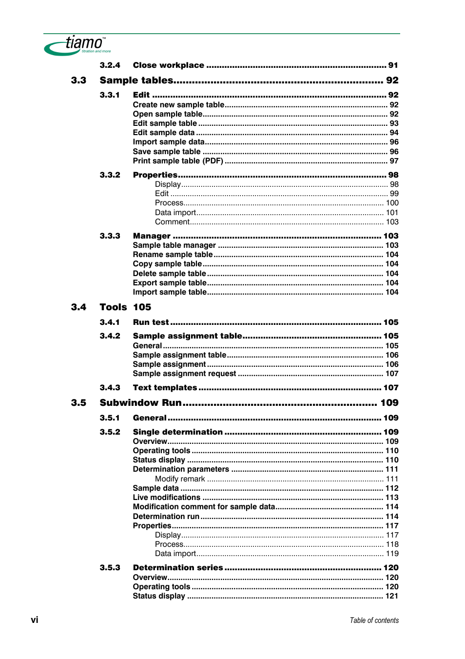 Metrohm tiamo 1.3 Manual User Manual | Page 6 / 893