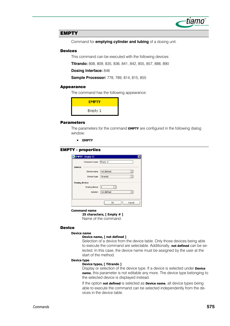 Empty | Metrohm tiamo 1.3 Manual User Manual | Page 601 / 893