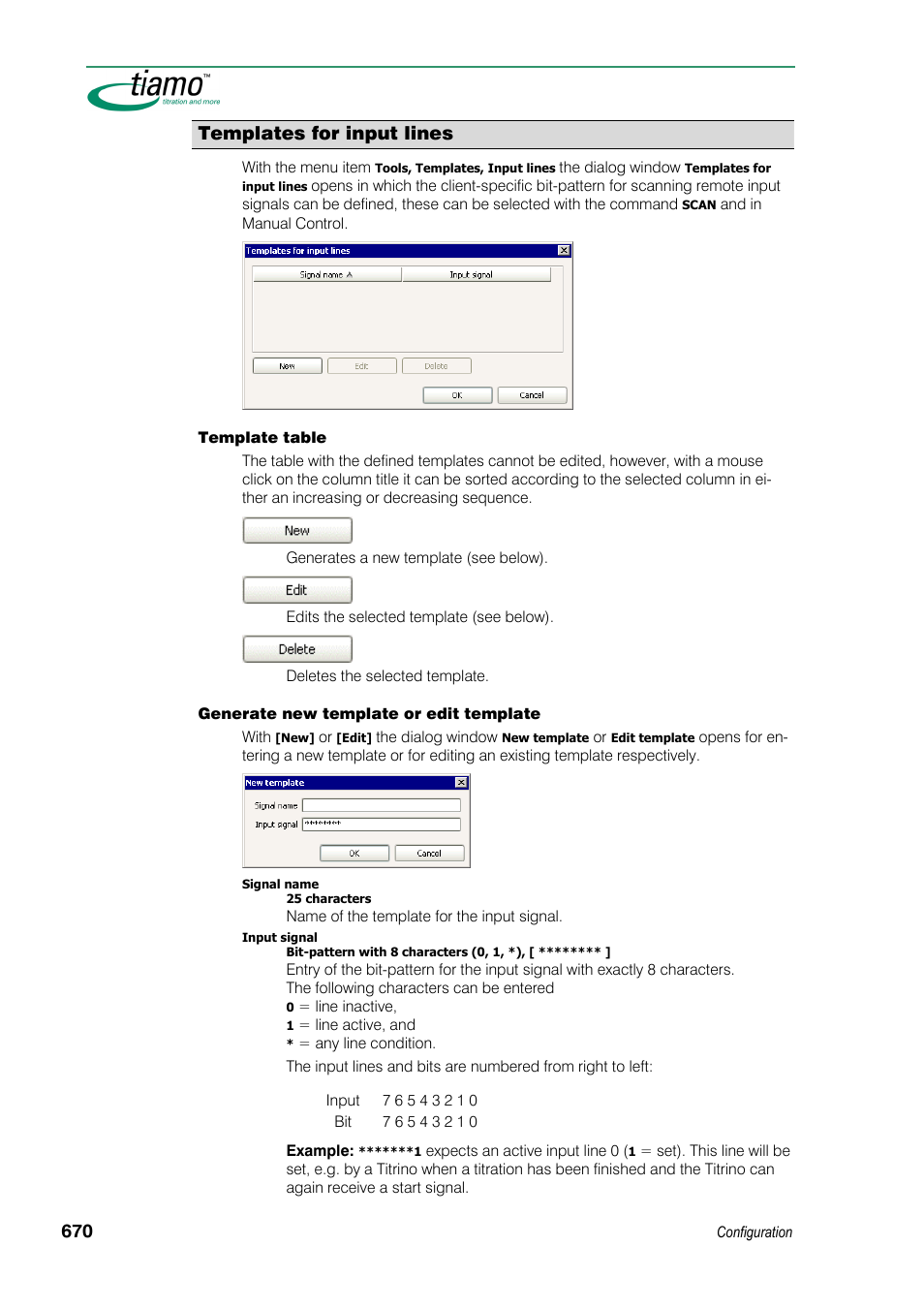 Templates for input lines | Metrohm tiamo 1.3 Manual User Manual | Page 696 / 893