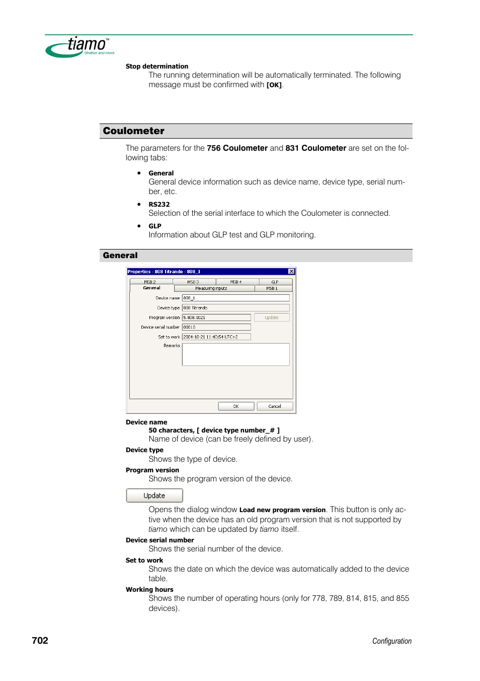 Coulometer | Metrohm tiamo 1.3 Manual User Manual | Page 728 / 893