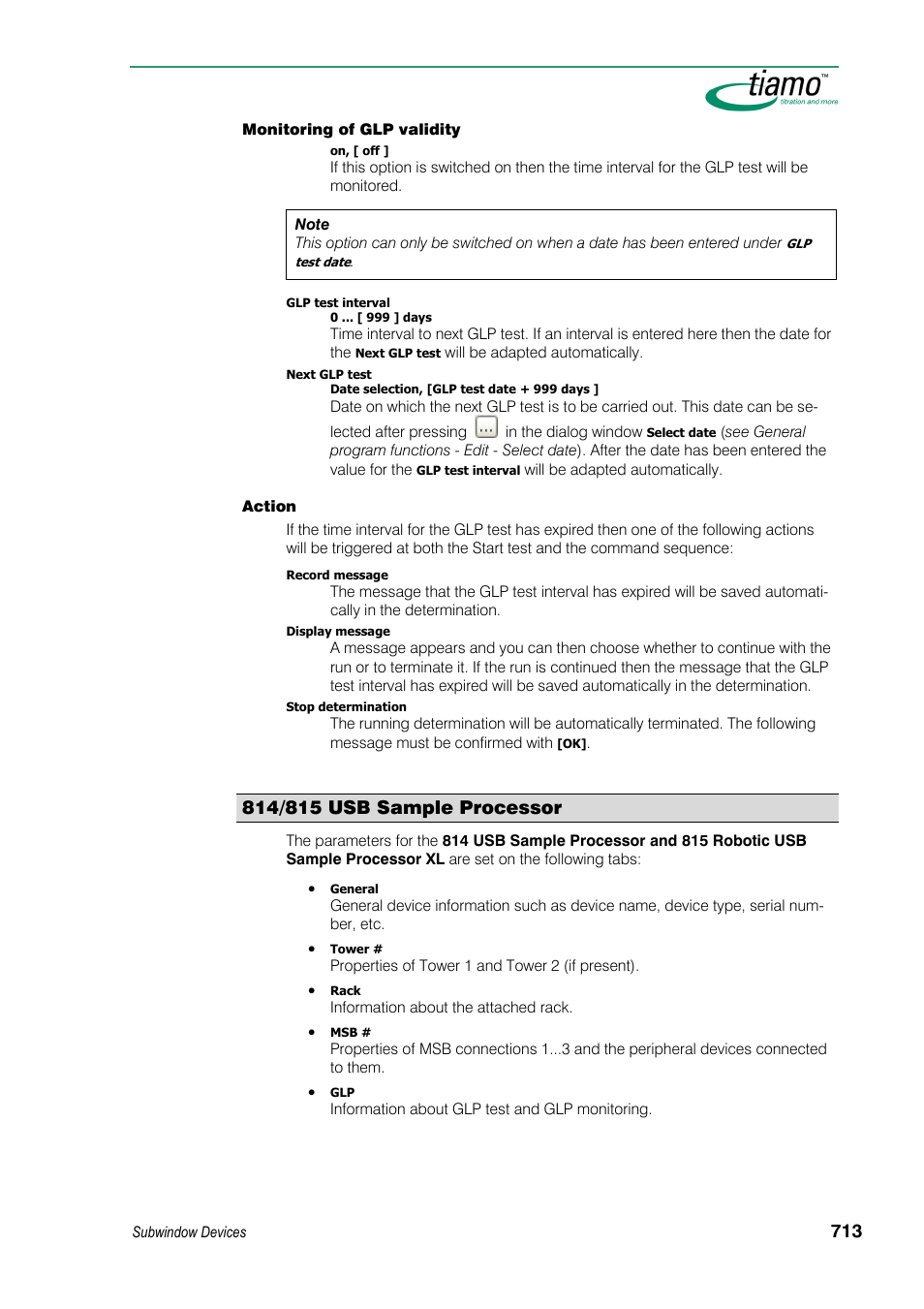 814/815 usb sample processor | Metrohm tiamo 1.3 Manual User Manual | Page 739 / 893