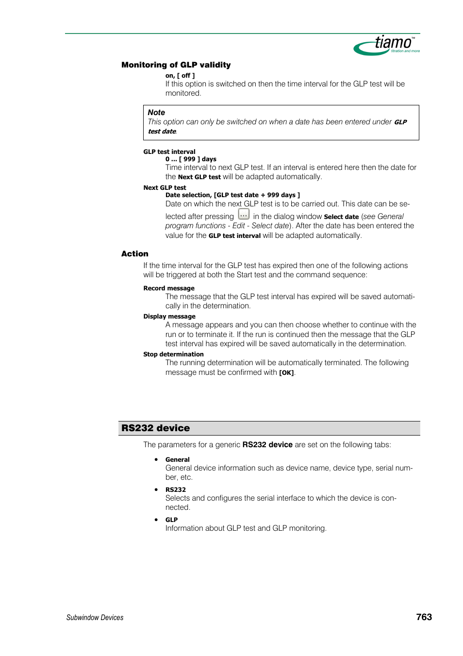 Rs232 device | Metrohm tiamo 1.3 Manual User Manual | Page 789 / 893