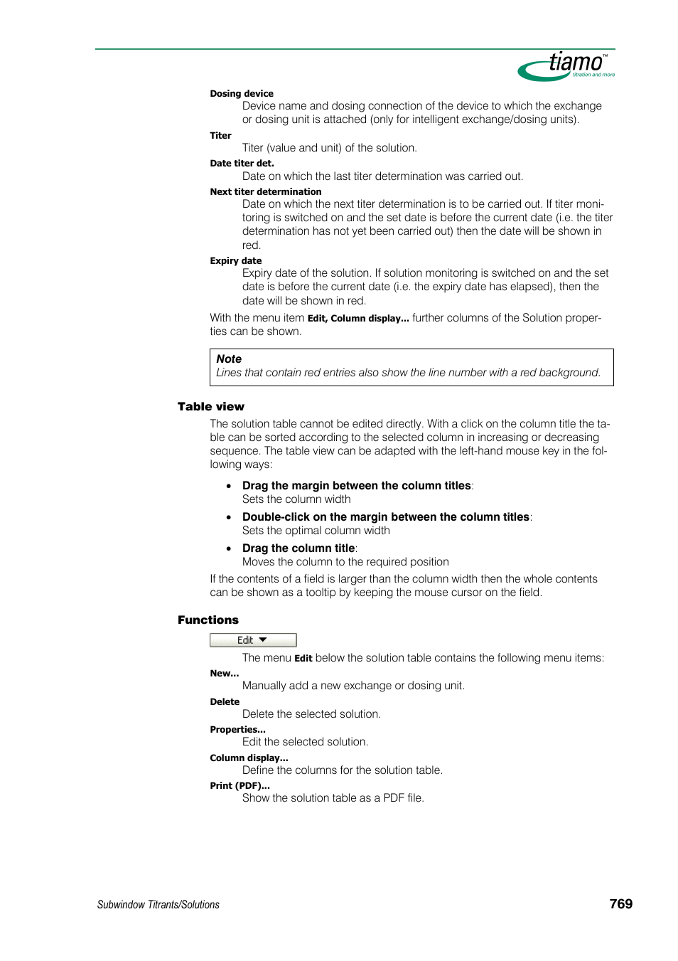 Metrohm tiamo 1.3 Manual User Manual | Page 795 / 893