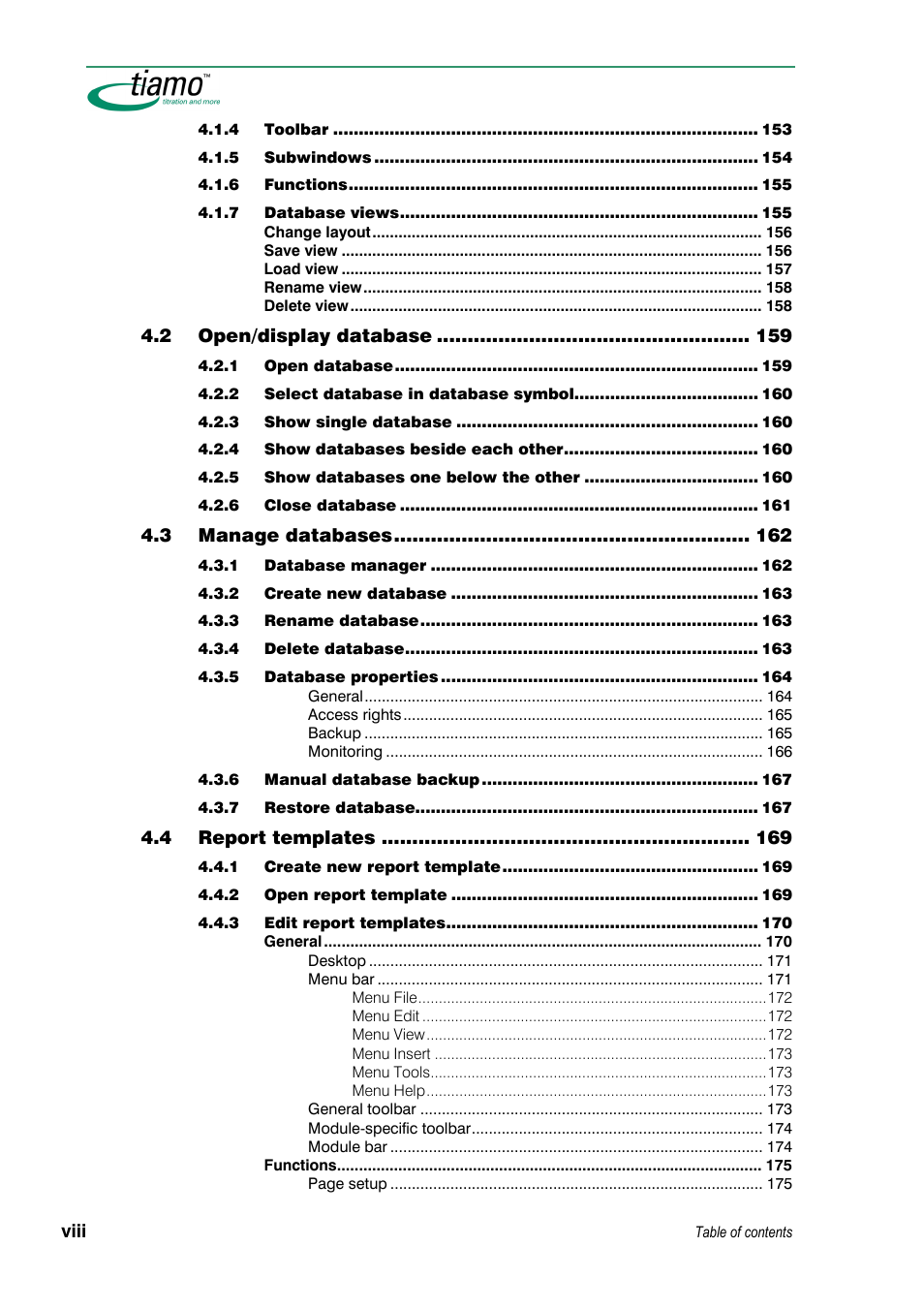 Metrohm tiamo 1.3 Manual User Manual | Page 8 / 893