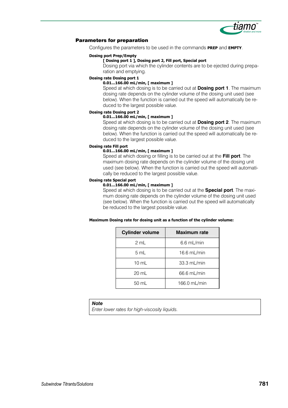 Metrohm tiamo 1.3 Manual User Manual | Page 807 / 893