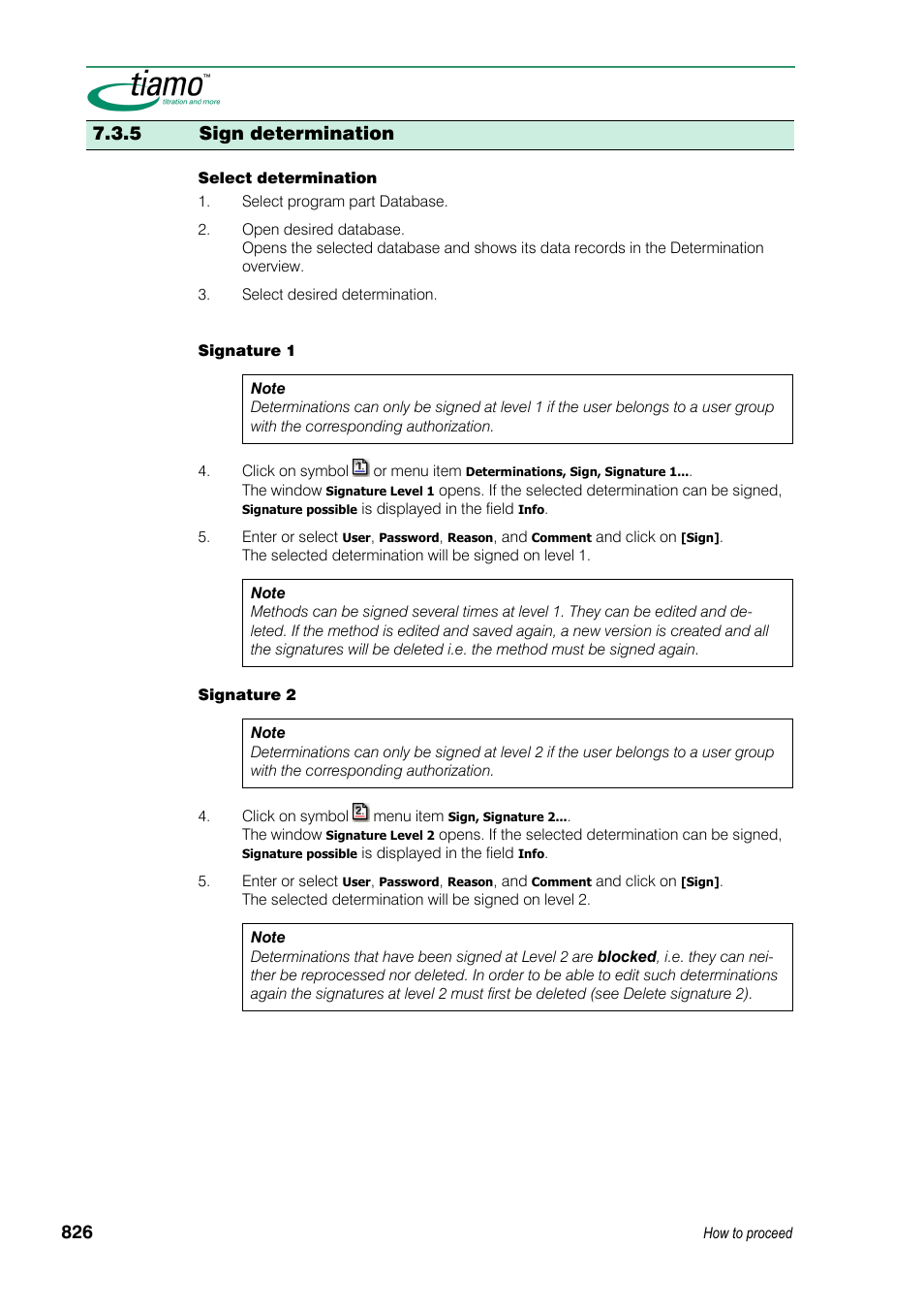 5 sign determination | Metrohm tiamo 1.3 Manual User Manual | Page 852 / 893