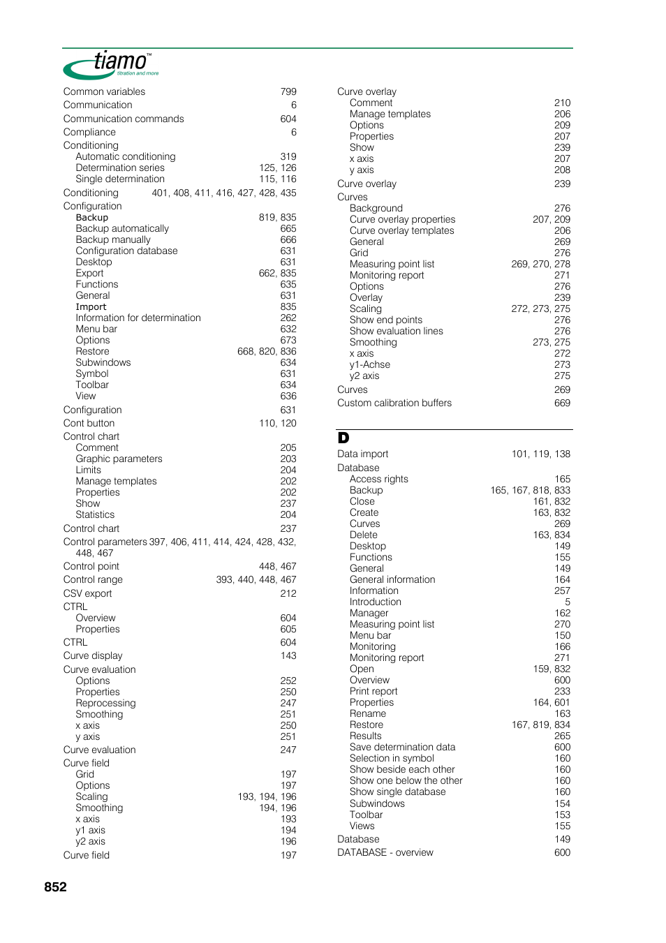 Metrohm tiamo 1.3 Manual User Manual | Page 878 / 893