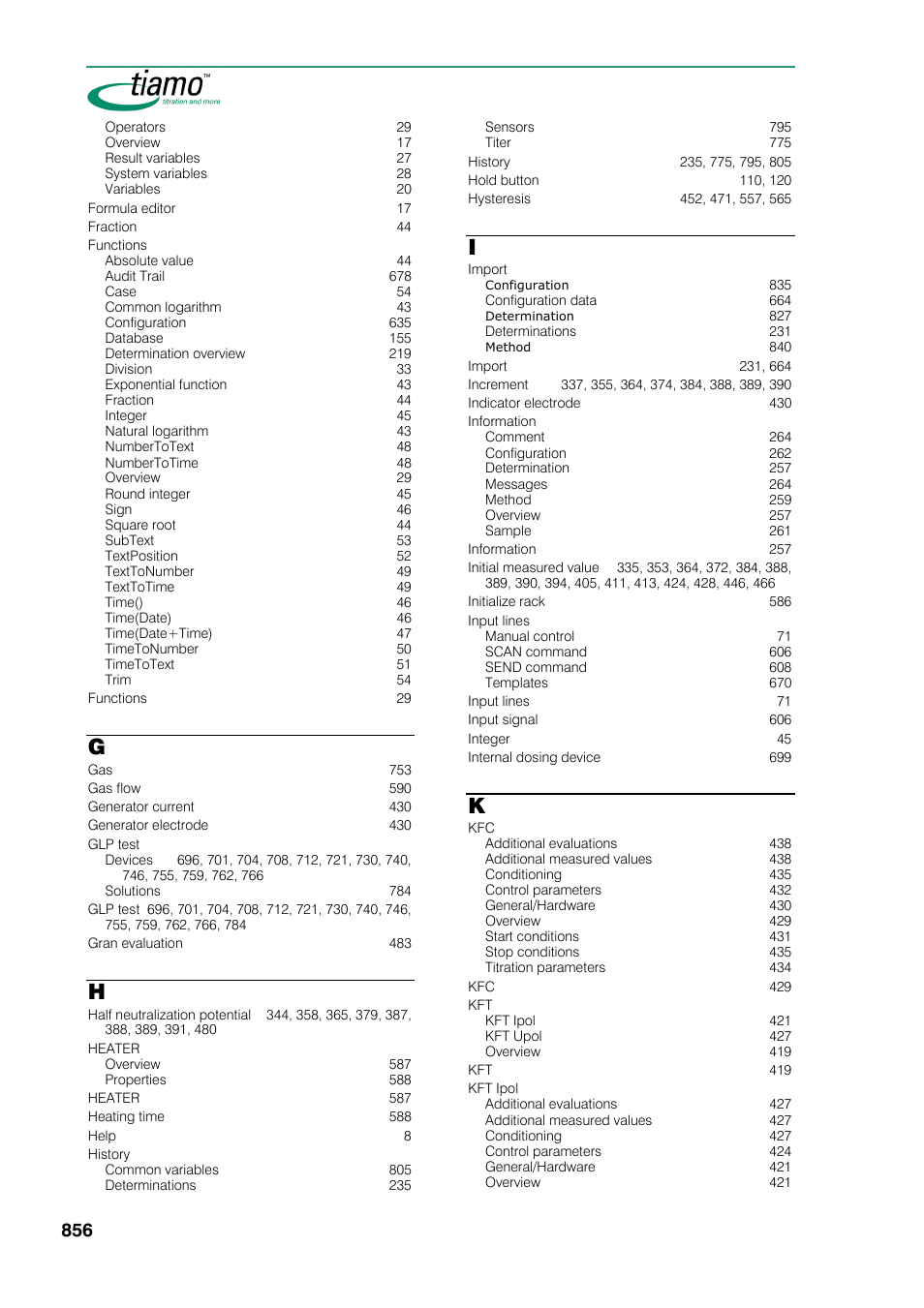 Metrohm tiamo 1.3 Manual User Manual | Page 882 / 893