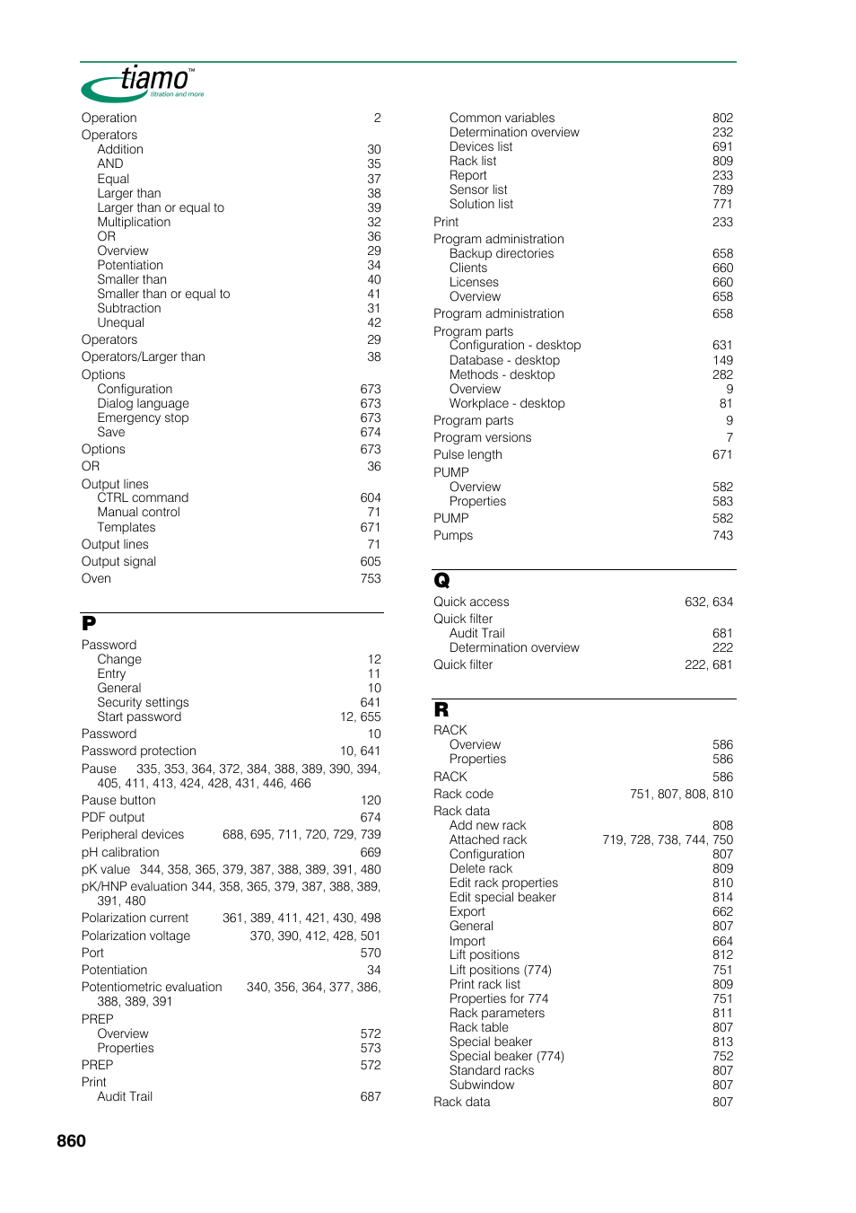 Metrohm tiamo 1.3 Manual User Manual | Page 886 / 893