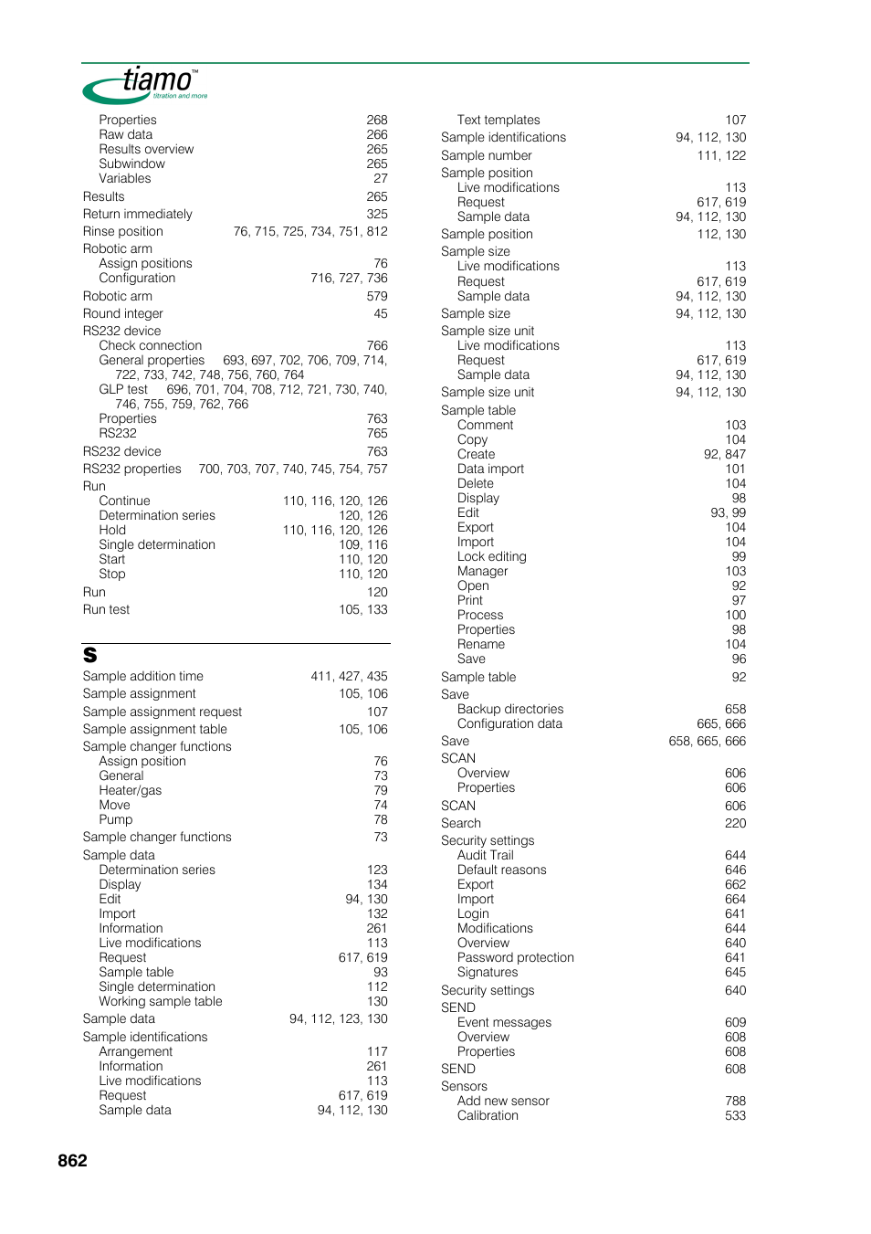 Metrohm tiamo 1.3 Manual User Manual | Page 888 / 893