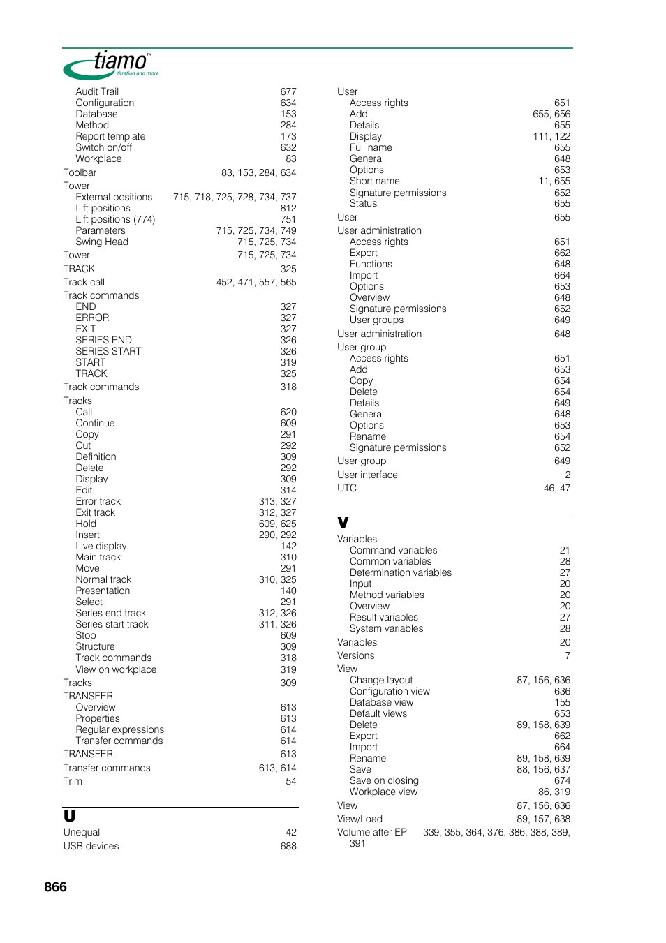 Metrohm tiamo 1.3 Manual User Manual | Page 892 / 893