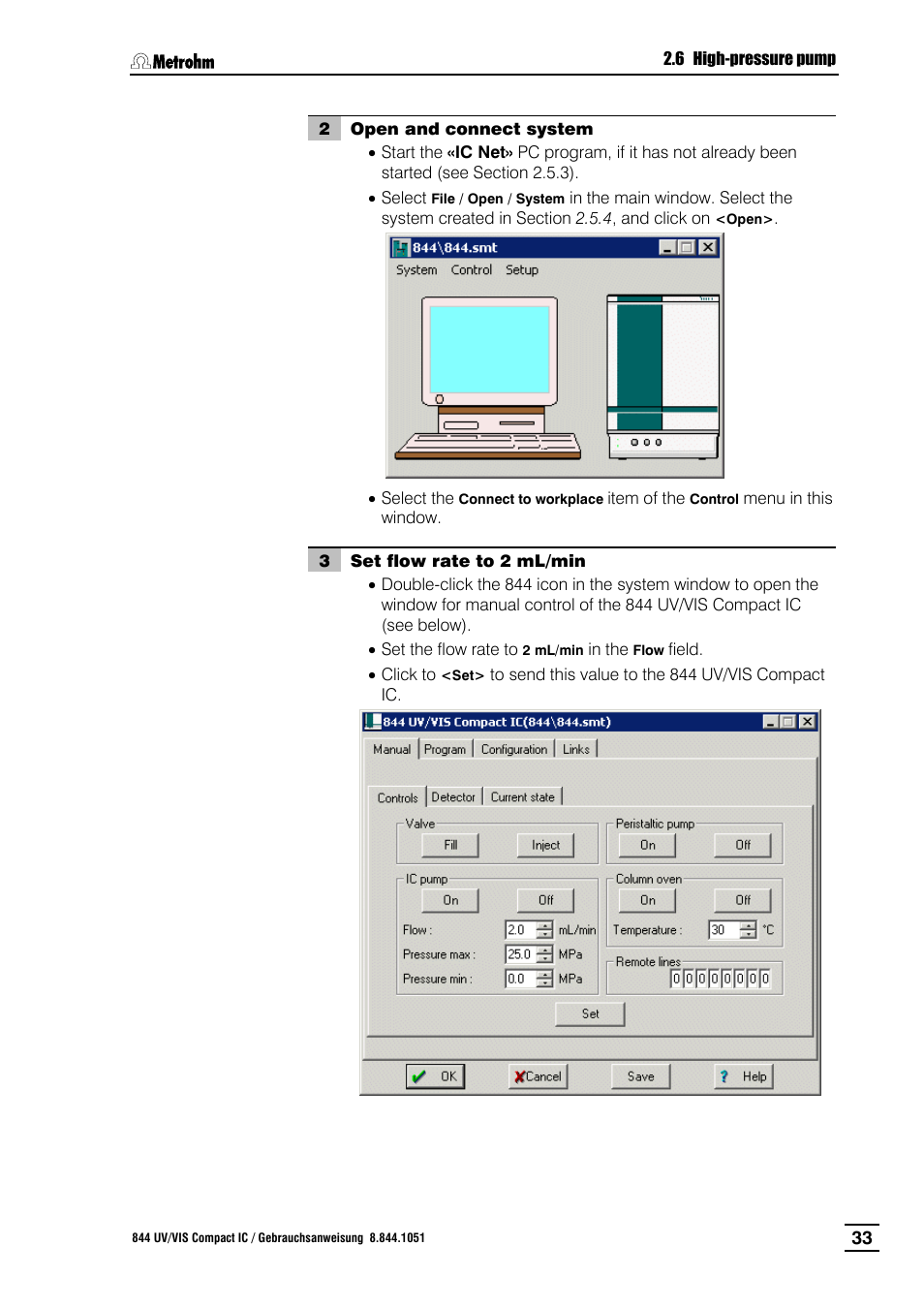 Metrohm 844 UV/VIS Compact IC User Manual | Page 45 / 131