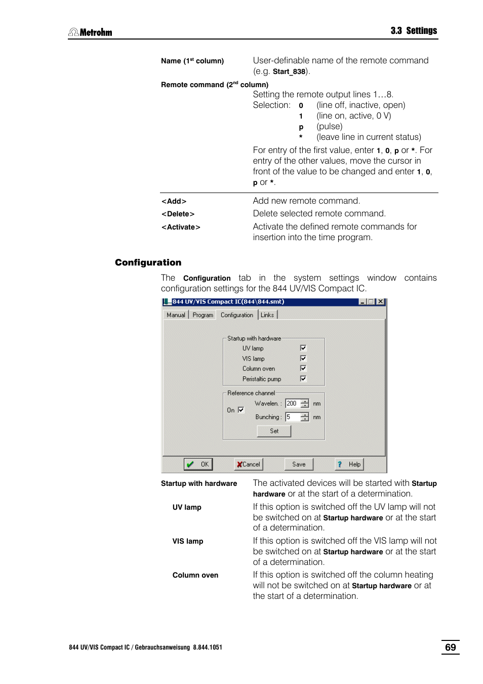 Metrohm 844 UV/VIS Compact IC User Manual | Page 81 / 131