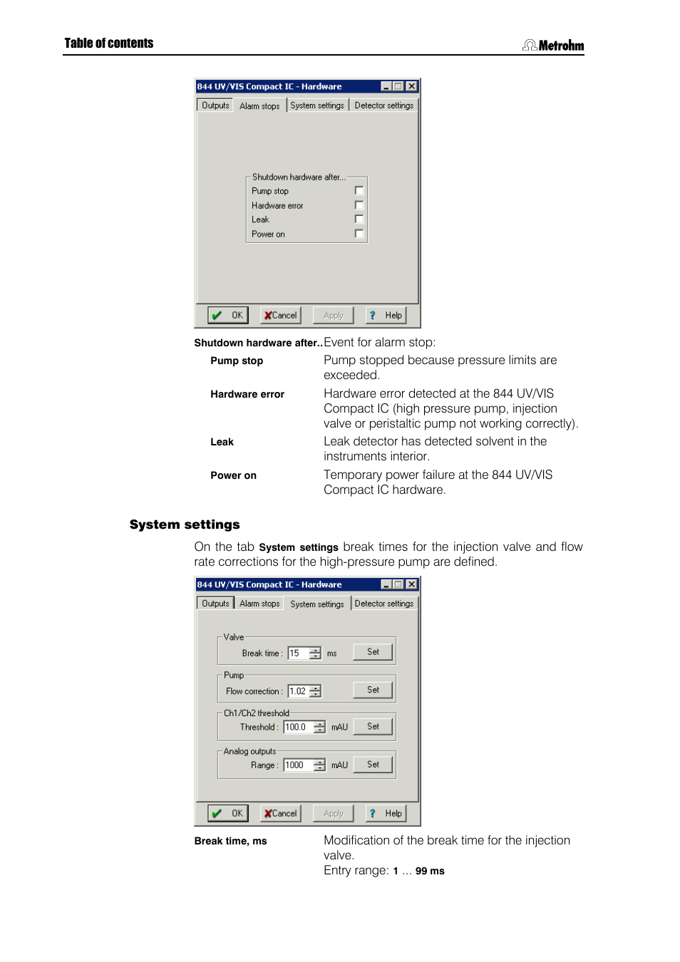 Metrohm 844 UV/VIS Compact IC User Manual | Page 84 / 131
