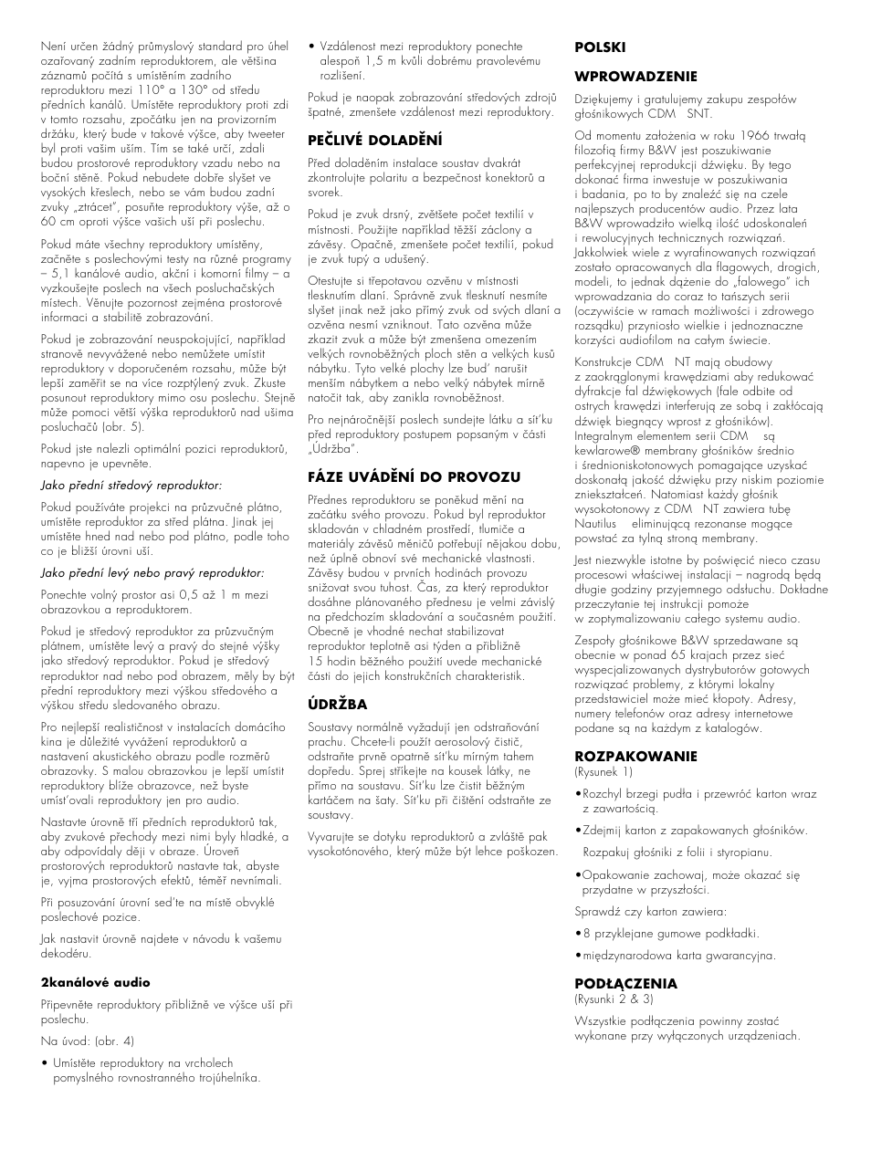 Bowers & Wilkins CDMSNT User Manual | Page 17 / 29