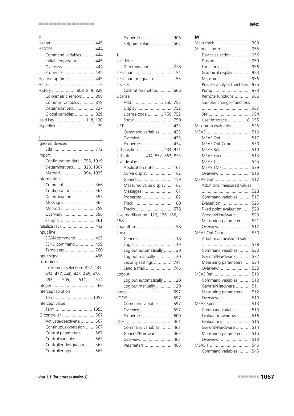 Metrohm viva 1.1 (ProLab) User Manual | Page 1079 / 1085