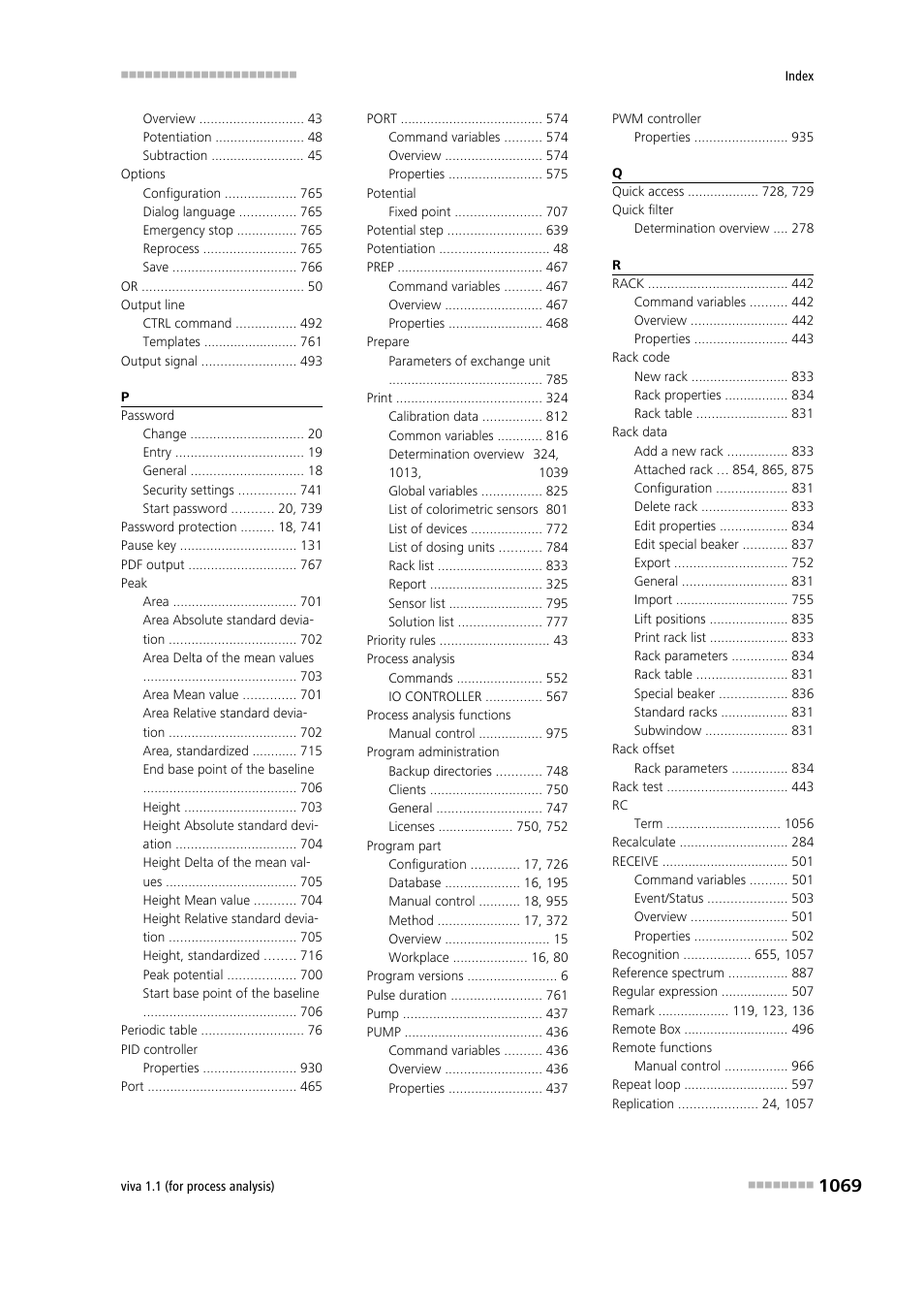 Metrohm viva 1.1 (ProLab) User Manual | Page 1081 / 1085