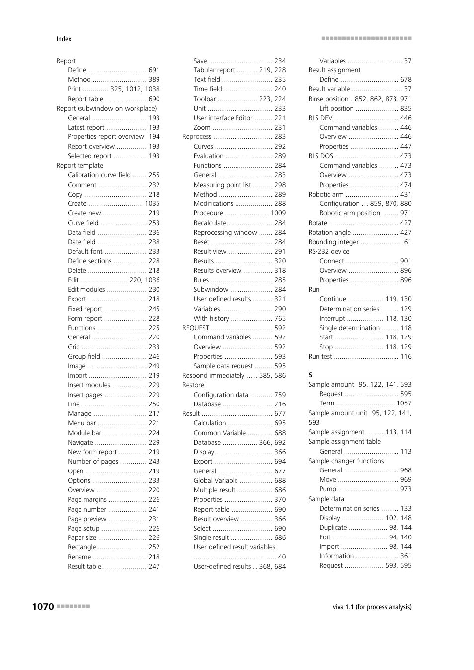 Metrohm viva 1.1 (ProLab) User Manual | Page 1082 / 1085