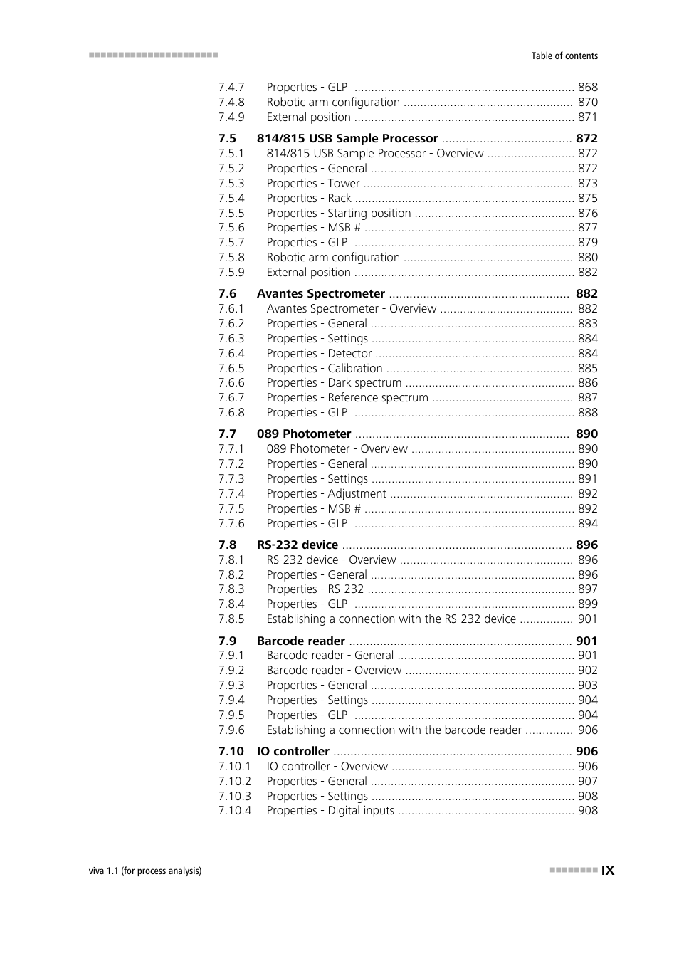 Metrohm viva 1.1 (ProLab) User Manual | Page 11 / 1085