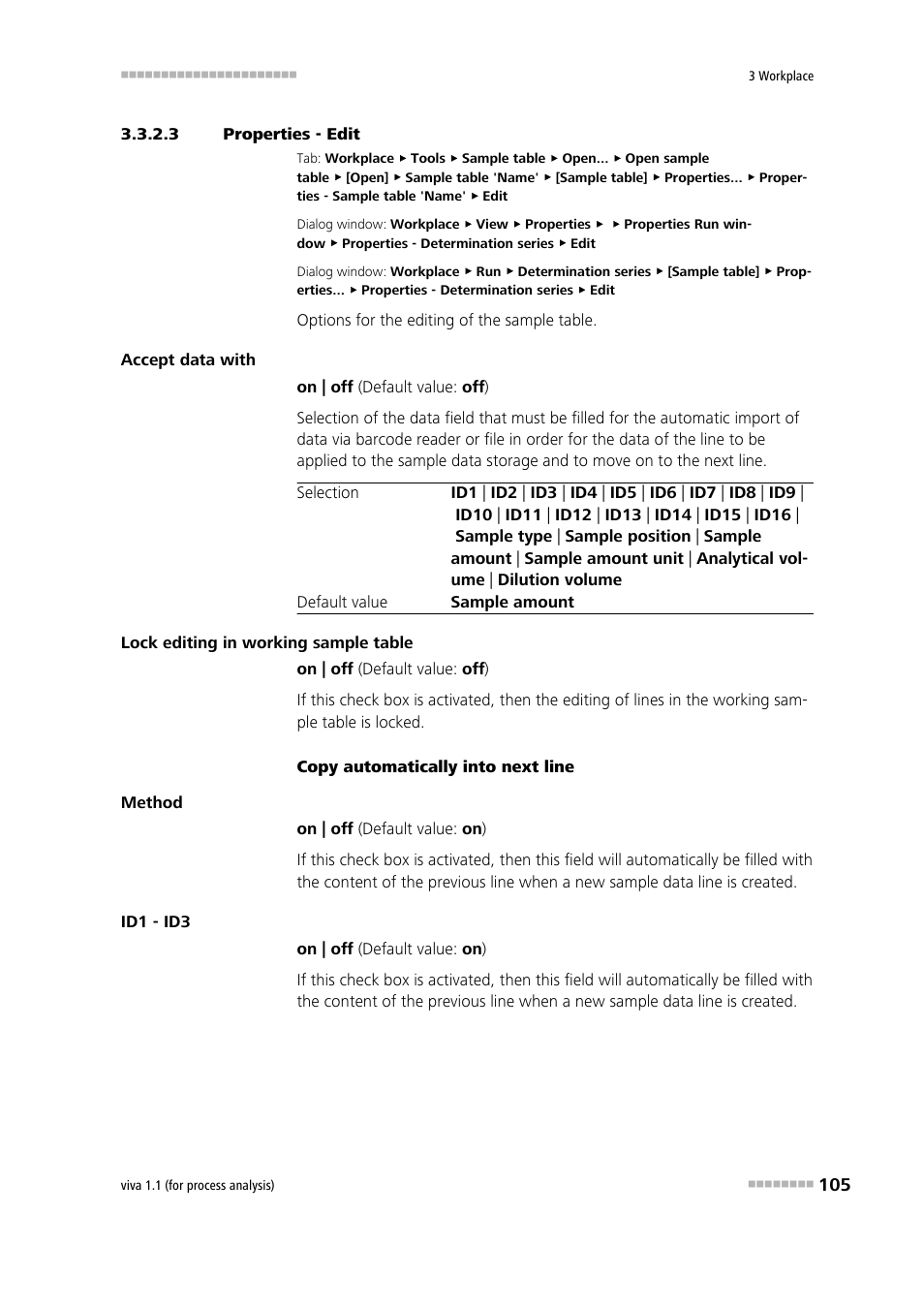 3 properties - edit, Edit | Metrohm viva 1.1 (ProLab) User Manual | Page 117 / 1085