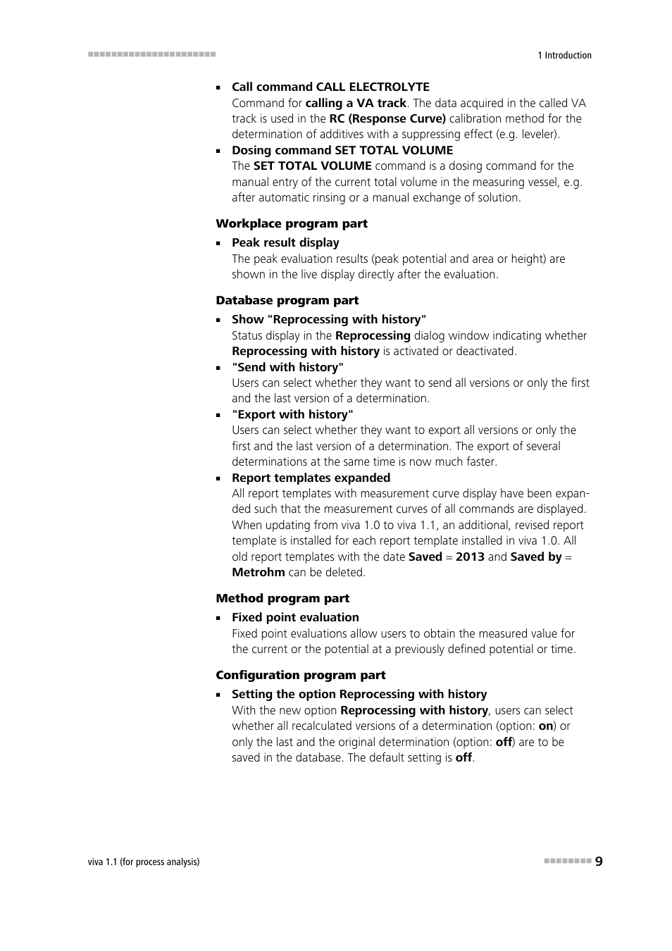 Metrohm viva 1.1 (ProLab) User Manual | Page 21 / 1085