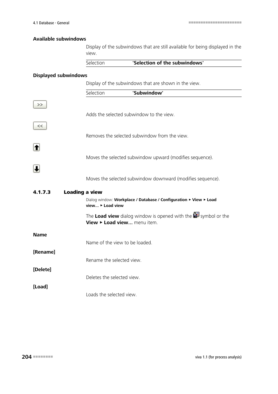 3 loading a view | Metrohm viva 1.1 (ProLab) User Manual | Page 216 / 1085