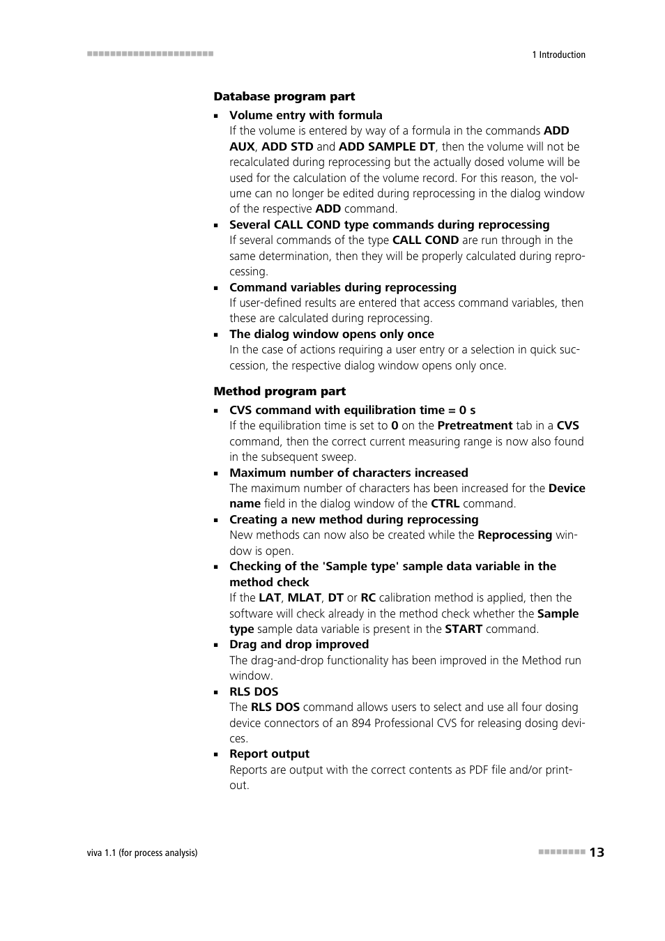 Metrohm viva 1.1 (ProLab) User Manual | Page 25 / 1085