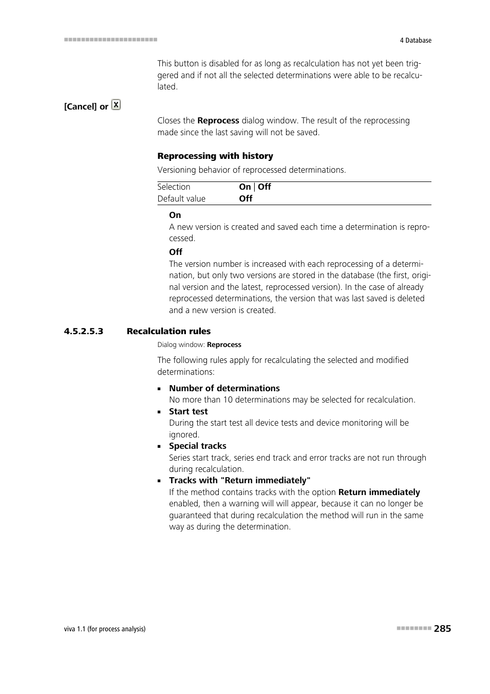 3 recalculation rules | Metrohm viva 1.1 (ProLab) User Manual | Page 297 / 1085
