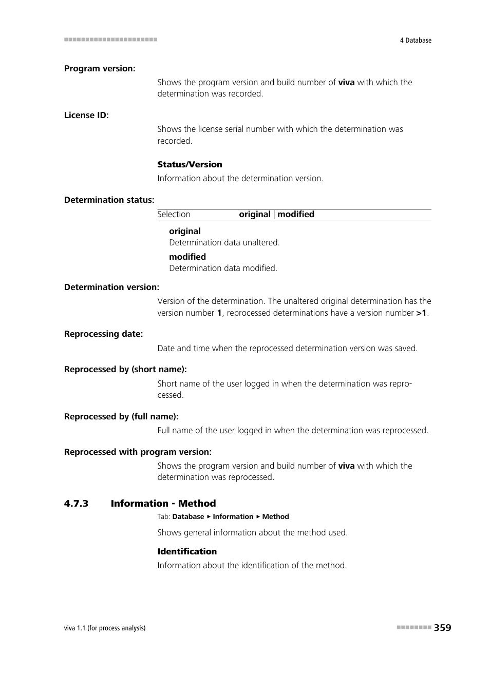 3 information - method, Information - method | Metrohm viva 1.1 (ProLab) User Manual | Page 371 / 1085