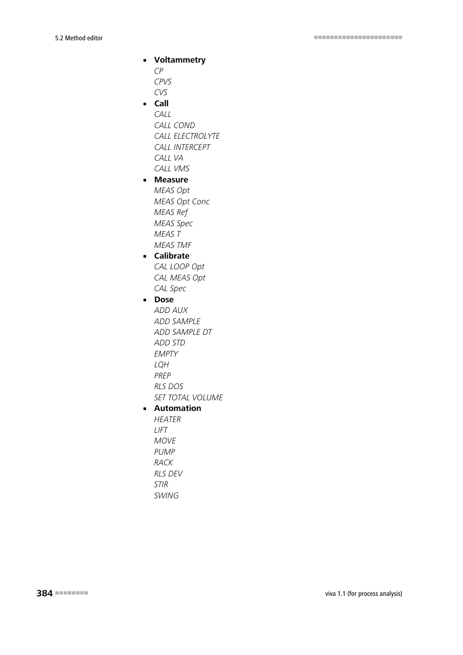 Metrohm viva 1.1 (ProLab) User Manual | Page 396 / 1085