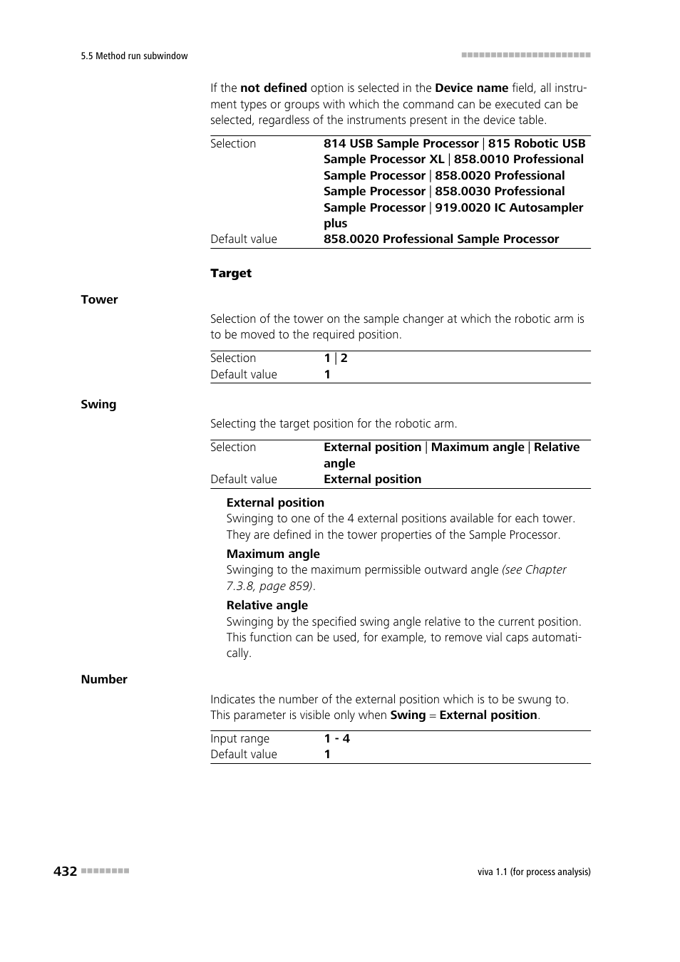 Metrohm viva 1.1 (ProLab) User Manual | Page 444 / 1085