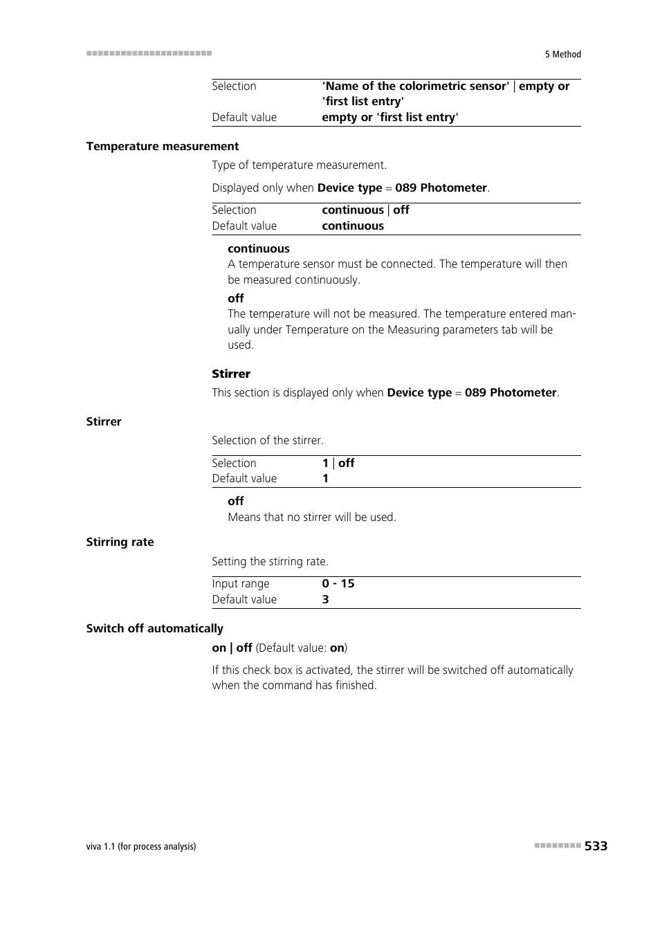 Metrohm viva 1.1 (ProLab) User Manual | Page 545 / 1085