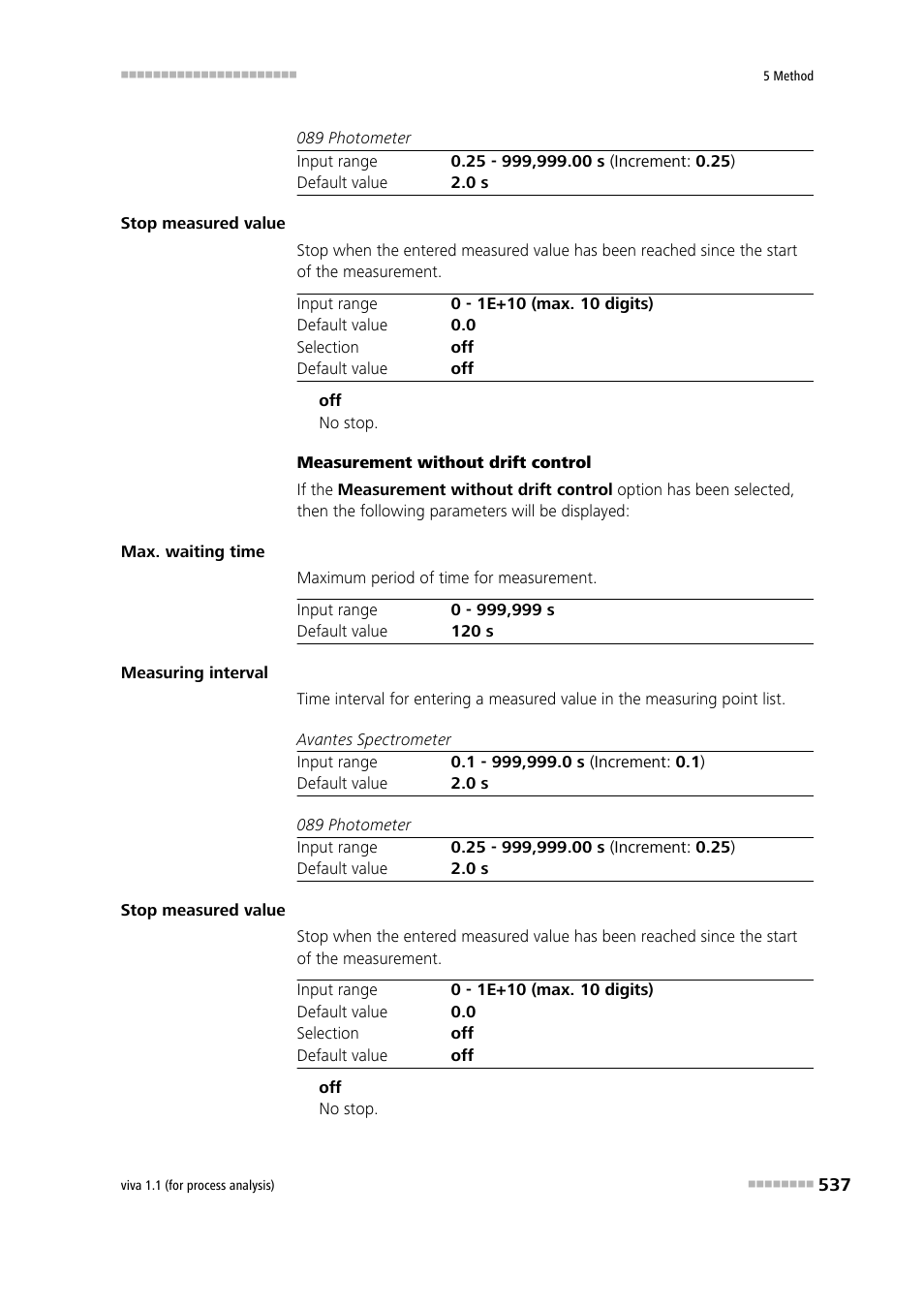 Metrohm viva 1.1 (ProLab) User Manual | Page 549 / 1085