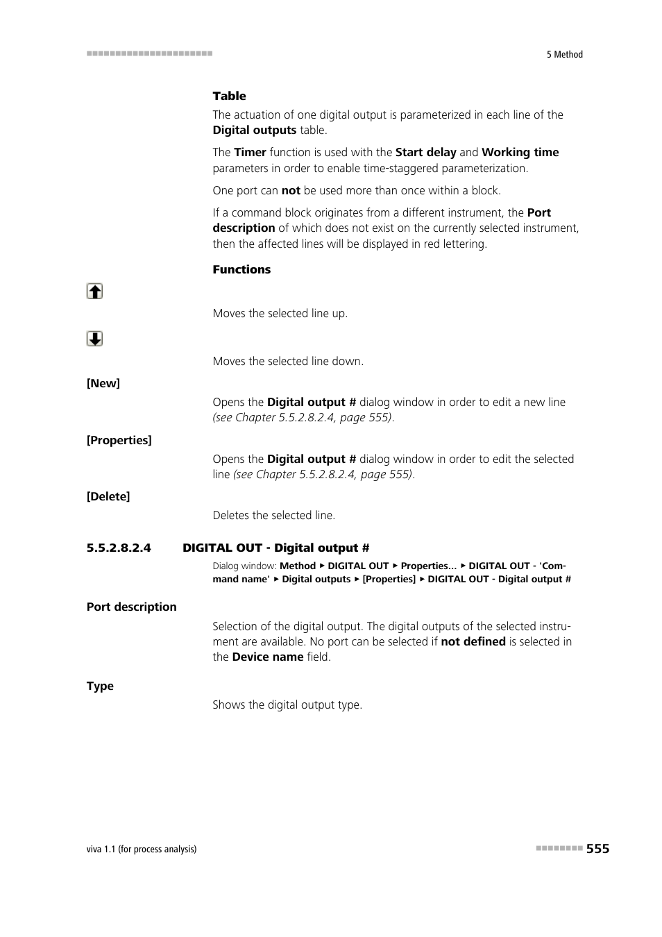 4 digital out - digital output | Metrohm viva 1.1 (ProLab) User Manual | Page 567 / 1085