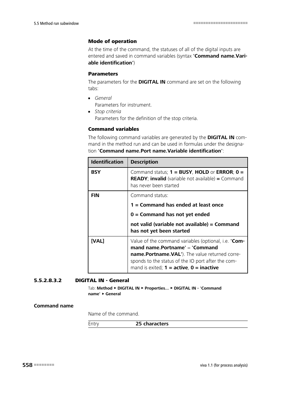 2 digital in - general | Metrohm viva 1.1 (ProLab) User Manual | Page 570 / 1085