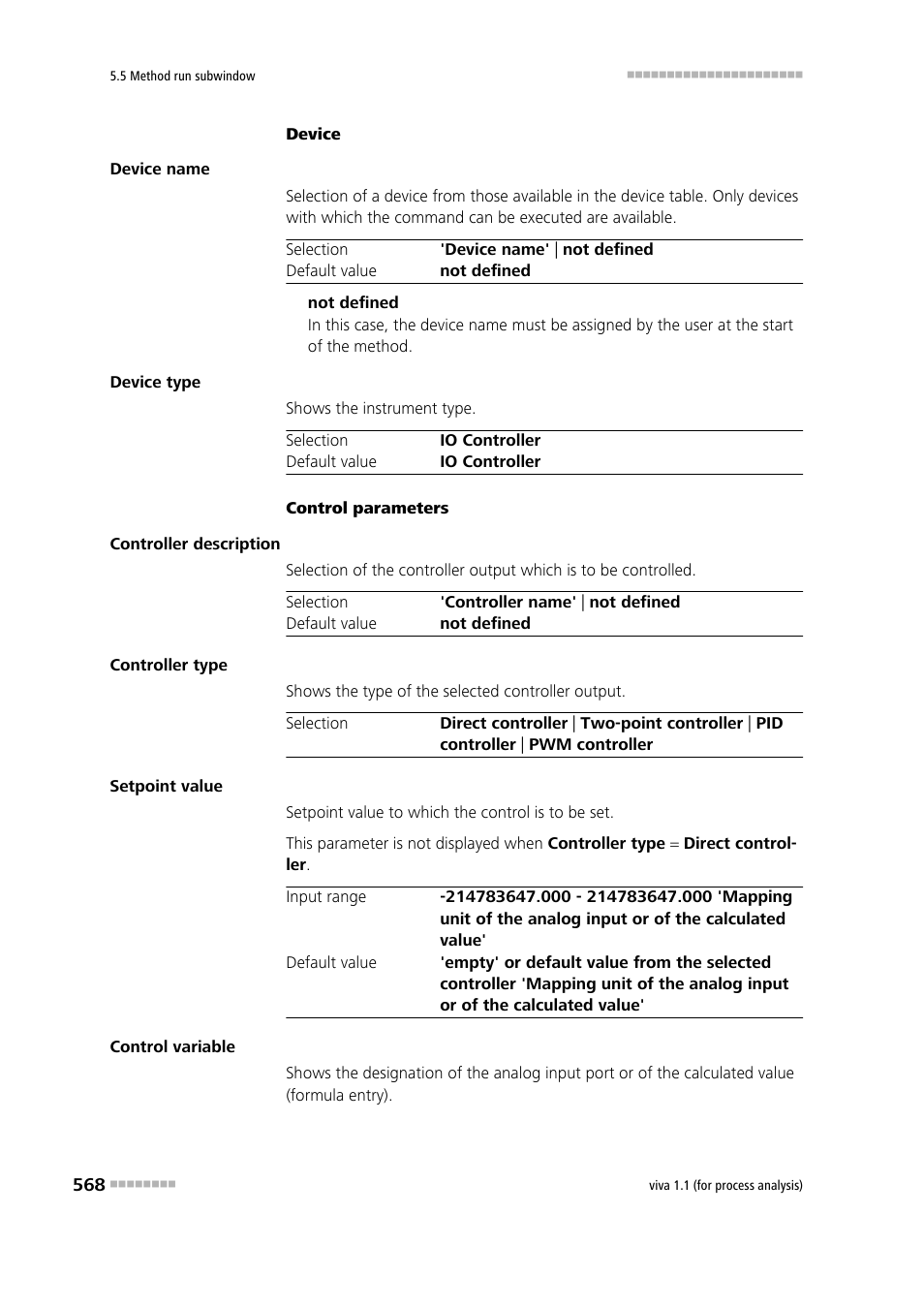 Metrohm viva 1.1 (ProLab) User Manual | Page 580 / 1085