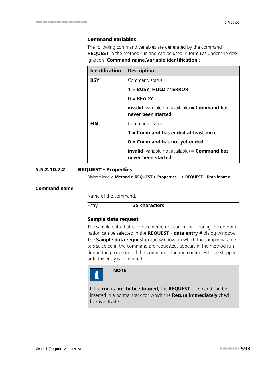 2 request - properties, Request | Metrohm viva 1.1 (ProLab) User Manual | Page 605 / 1085