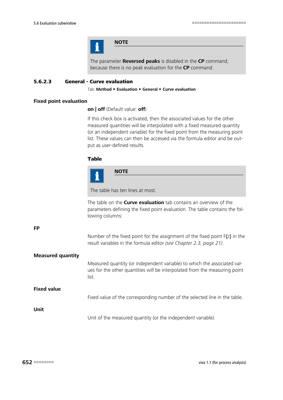 3 general - curve evaluation | Metrohm viva 1.1 (ProLab) User Manual | Page 664 / 1085