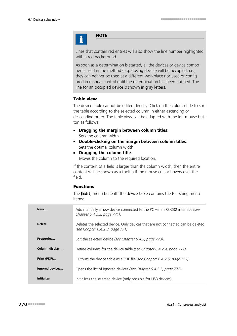 Metrohm viva 1.1 (ProLab) User Manual | Page 782 / 1085