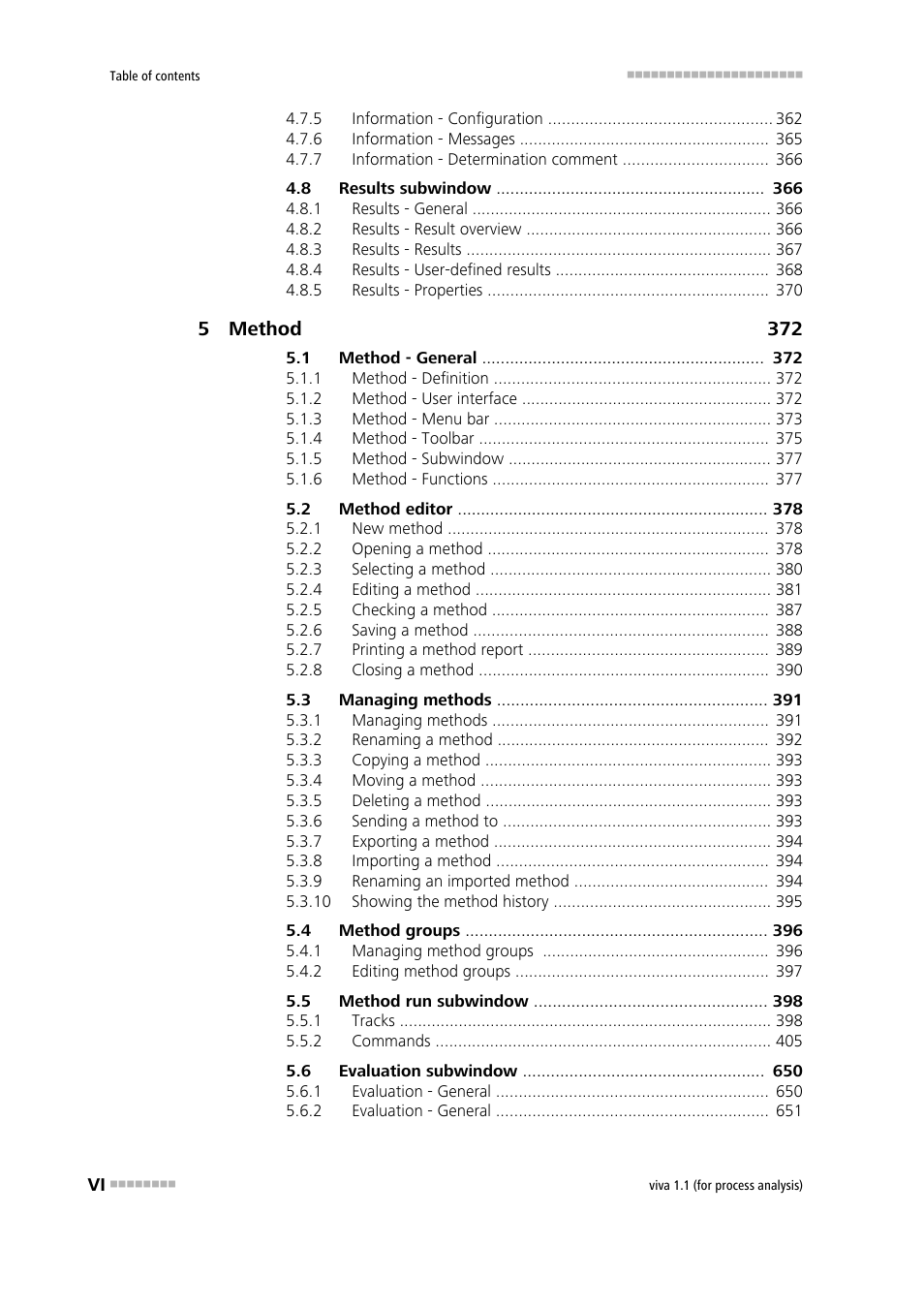 Metrohm viva 1.1 (ProLab) User Manual | Page 8 / 1085